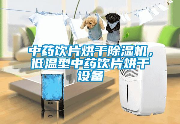 中藥飲片烘干除濕機(jī)，低溫型中藥飲片烘干設(shè)備