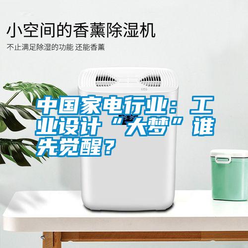 中國家電行業(yè)：工業(yè)設(shè)計(jì)“大夢”誰先覺醒？
