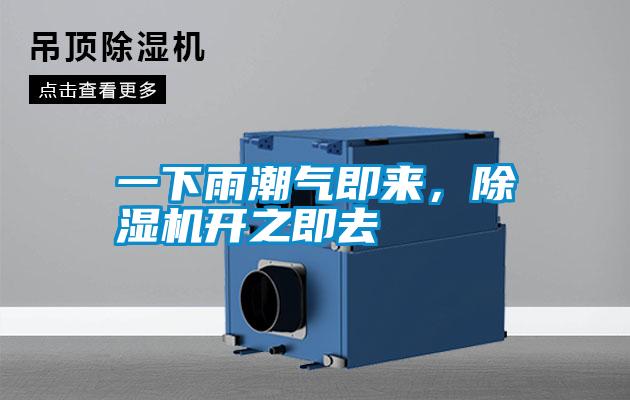 一下雨潮氣即來(lái)，除濕機(jī)開(kāi)之即去