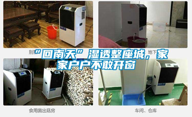 “回南天”濕透整座城，家家戶(hù)戶(hù)不敢開(kāi)窗