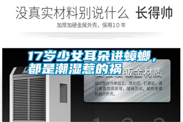 17歲少女耳朵進(jìn)蟑螂，都是潮濕惹的禍