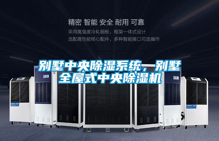 別墅中央除濕系統(tǒng)，別墅全屋式中央除濕機