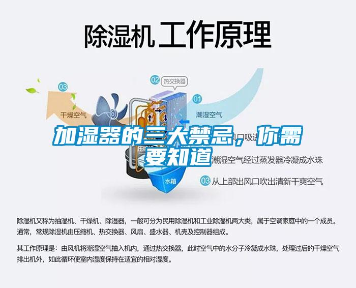 加濕器的三大禁忌，你需要知道