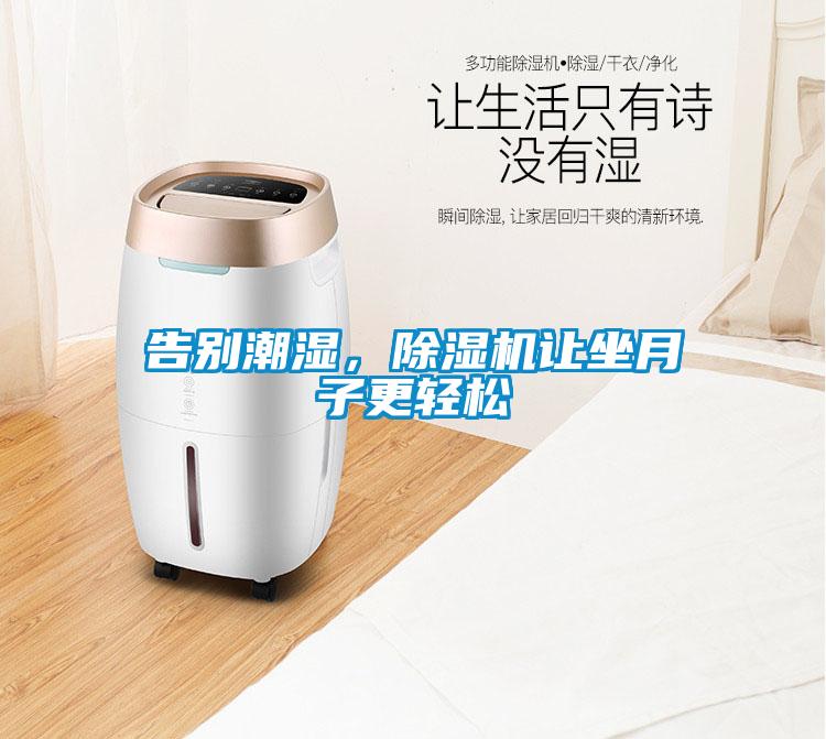告別潮濕，除濕機讓坐月子更輕松