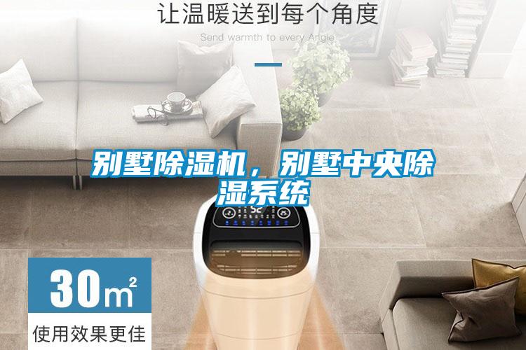 別墅除濕機，別墅中央除濕系統