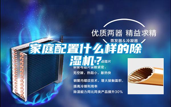 家庭配置什么樣的除濕機？