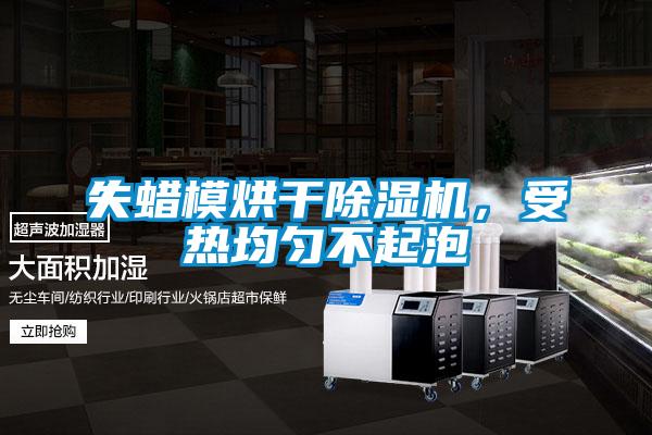 失蠟?zāi)：娓沙凉駲C(jī)，受熱均勻不起泡