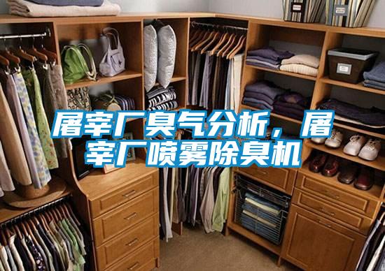 屠宰廠臭氣分析，屠宰廠噴霧除臭機(jī)
