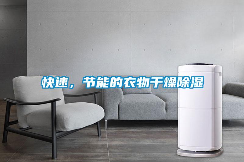 快速，節(jié)能的衣物干燥除濕