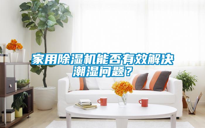 家用除濕機能否有效解決潮濕問題？
