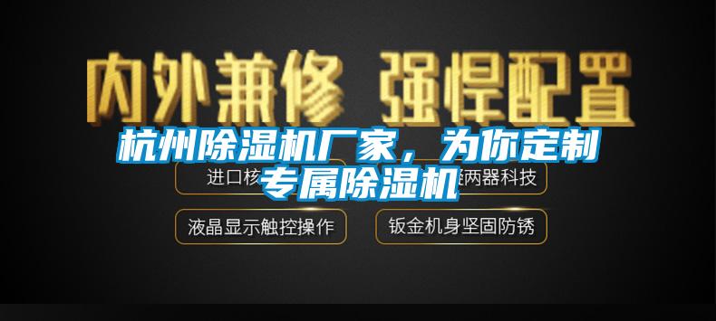 杭州除濕機(jī)廠家，為你定制專屬除濕機(jī)