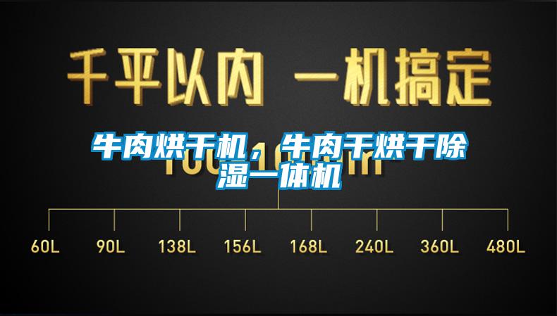 牛肉烘干機，牛肉干烘干除濕一體機