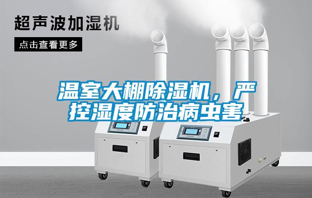 溫室大棚除濕機(jī)，嚴(yán)控濕度防治病蟲害