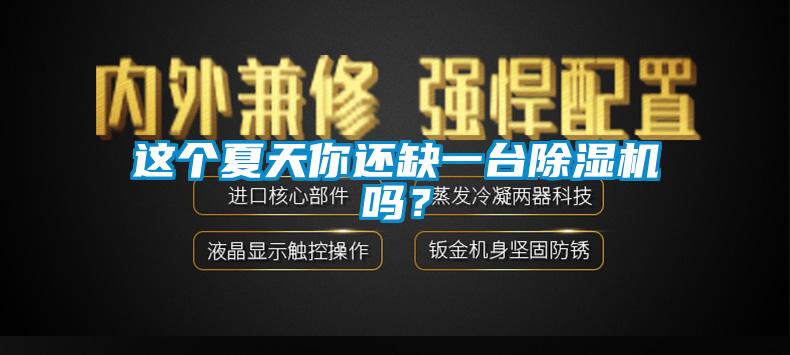 這個夏天你還缺一臺除濕機(jī)嗎？