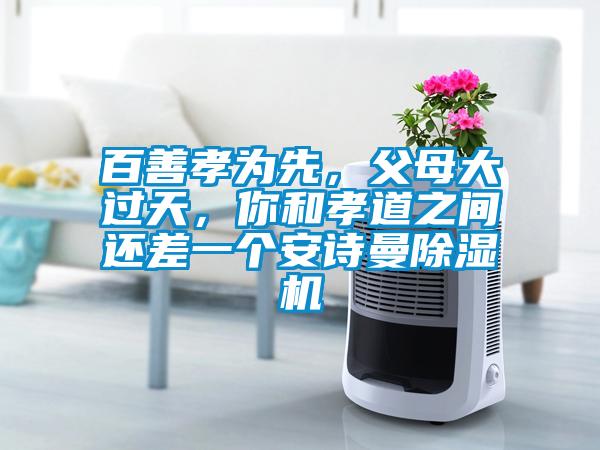 百善孝為先，父母大過天，你和孝道之間還差一個(gè)安詩曼除濕機(jī)