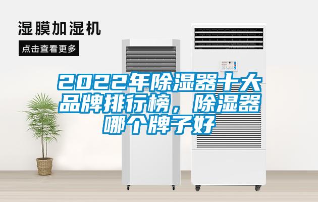 2022年除濕器十大品牌排行榜，除濕器哪個牌子好