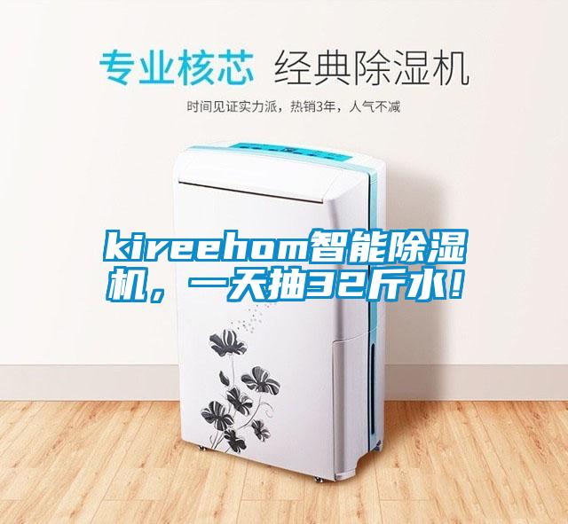 kireehom智能除濕機(jī)，一天抽32斤水！