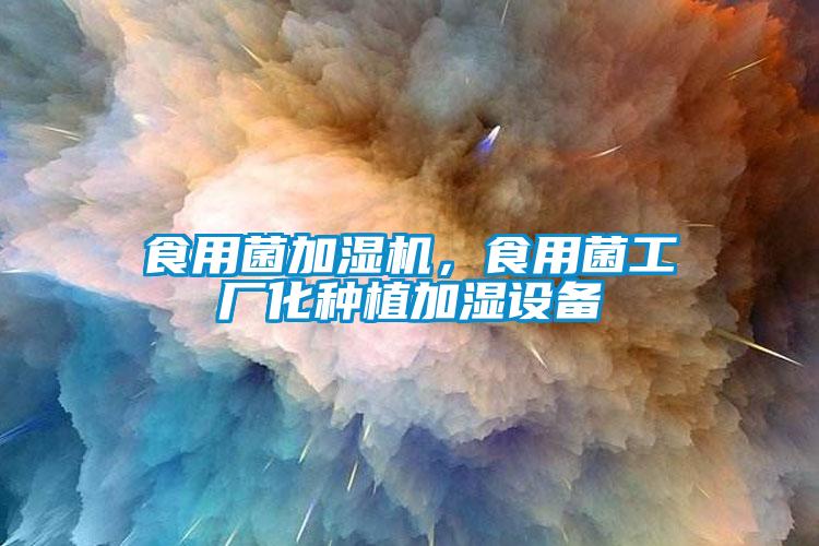 食用菌加濕機(jī)，食用菌工廠化種植加濕設(shè)備