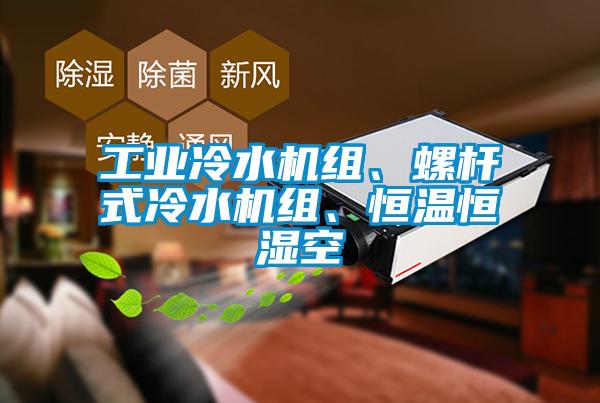 工業(yè)冷水機(jī)組、螺桿式冷水機(jī)組、恒溫恒濕空