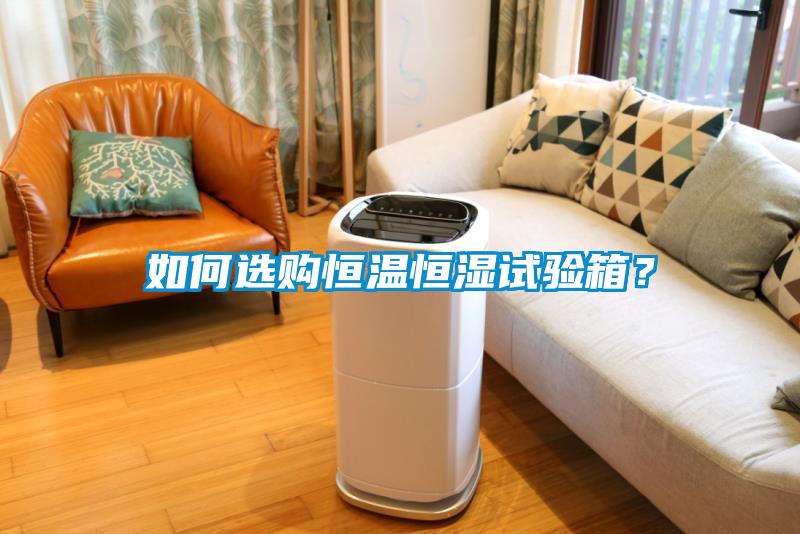 如何選購(gòu)恒溫恒濕試驗(yàn)箱？