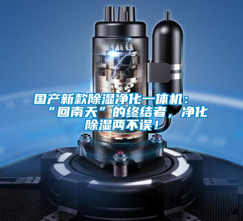 國產(chǎn)新款除濕凈化一體機(jī)：“回南天”的終結(jié)者，凈化除濕兩不誤！