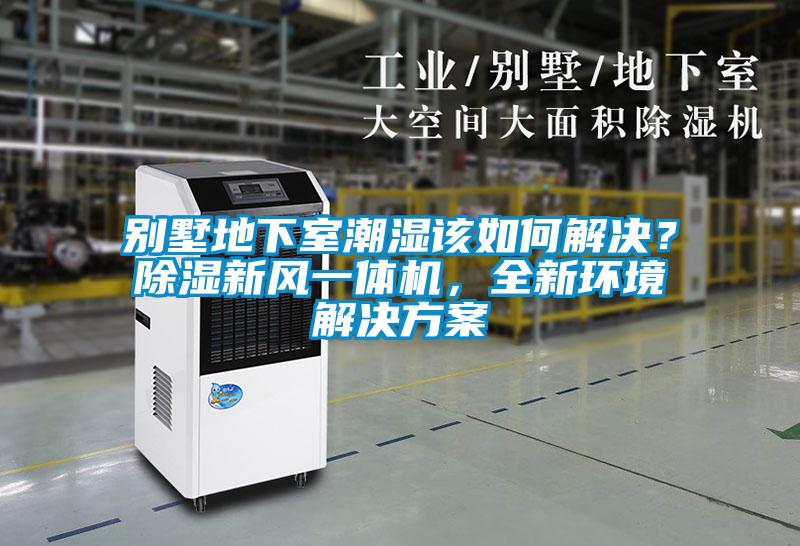 別墅地下室潮濕該如何解決？除濕新風(fēng)一體機(jī)，全新環(huán)境解決方案