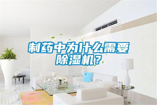 制藥中為什么需要除濕機(jī)？