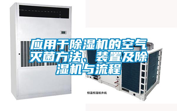 應(yīng)用于除濕機(jī)的空氣滅菌方法、裝置及除濕機(jī)與流程