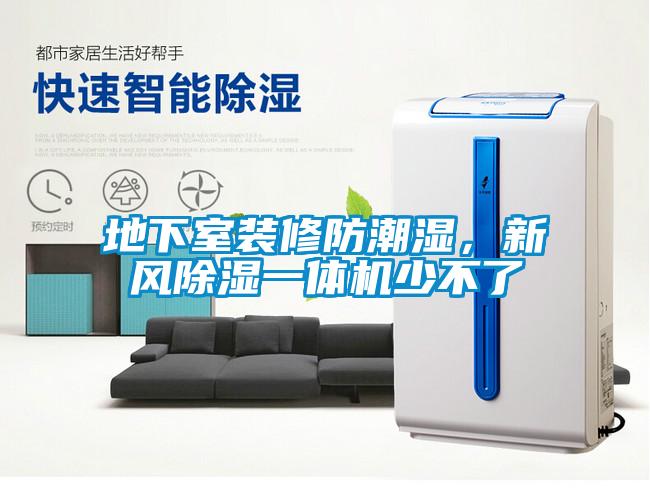 地下室裝修防潮濕，新風(fēng)除濕一體機(jī)少不了