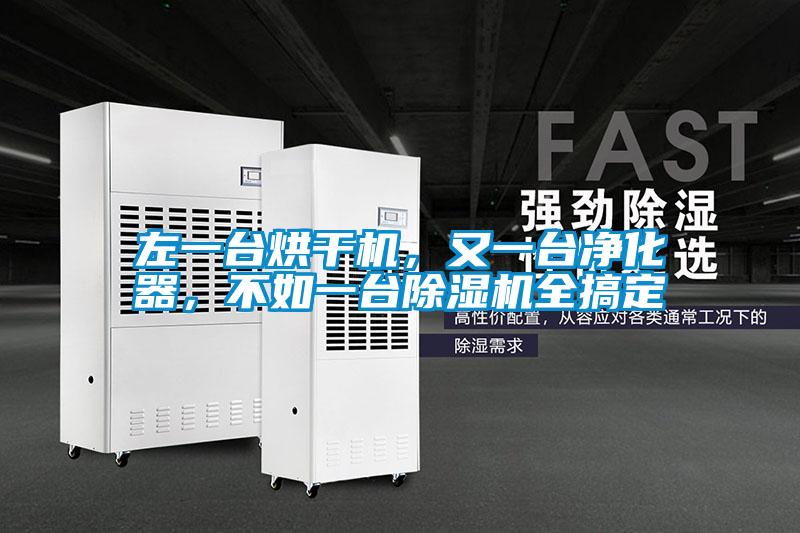 左一臺烘干機(jī)，又一臺凈化器，不如一臺除濕機(jī)全搞定
