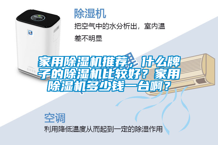 家用除濕機推薦，什么牌子的除濕機比較好？家用除濕機多少錢一臺啊？