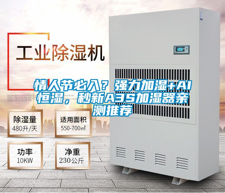 情人節(jié)必入？強(qiáng)力加濕+AI恒濕，秒新A3S加濕器親測推薦