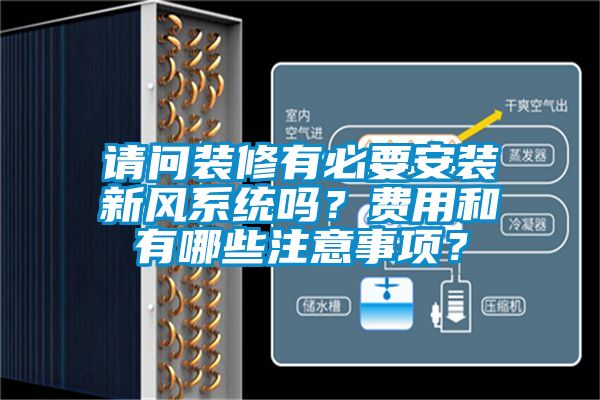 請問裝修有必要安裝新風(fēng)系統(tǒng)嗎？費用和有哪些注意事項？