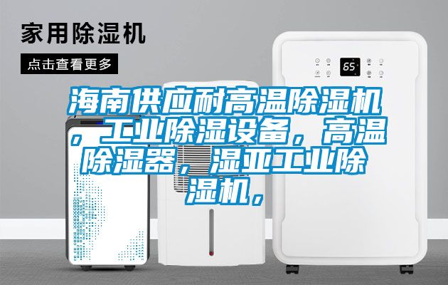 海南供應(yīng)耐高溫除濕機(jī)，工業(yè)除濕設(shè)備，高溫除濕器，濕亞工業(yè)除濕機(jī)，