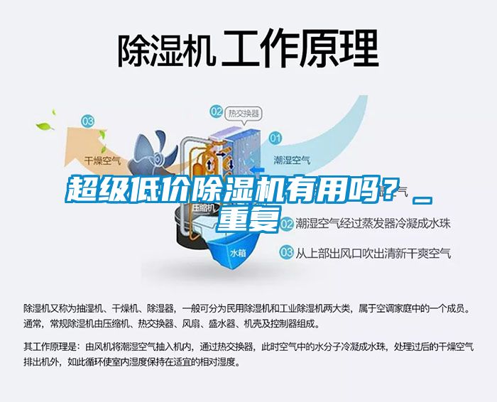 超級(jí)低價(jià)除濕機(jī)有用嗎？_重復(fù)