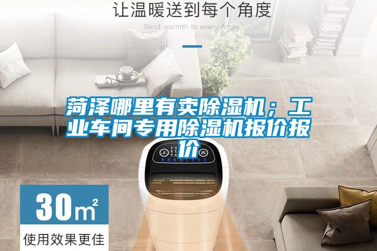 菏澤哪里有賣除濕機(jī)；工業(yè)車間專用除濕機(jī)報價報價