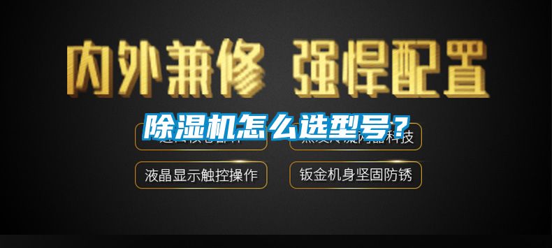 除濕機怎么選型號？