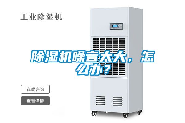 除濕機噪音太大，怎么辦？