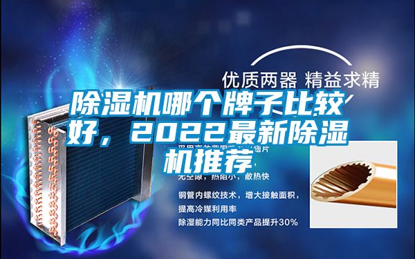 除濕機哪個牌子比較好，2022最新除濕機推薦