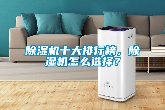 除濕機十大排行榜，除濕機怎么選擇？