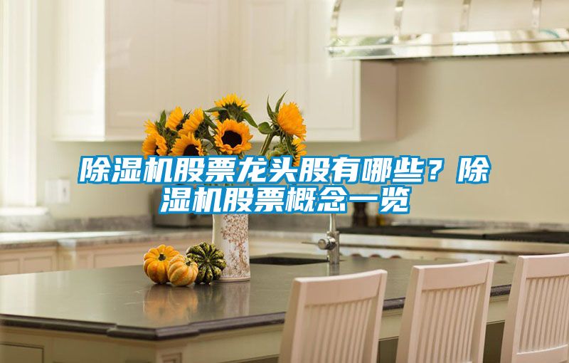 除濕機股票龍頭股有哪些？除濕機股票概念一覽