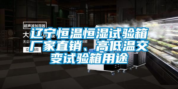 遼寧恒溫恒濕試驗箱廠家直銷、高低溫交變試驗箱用途