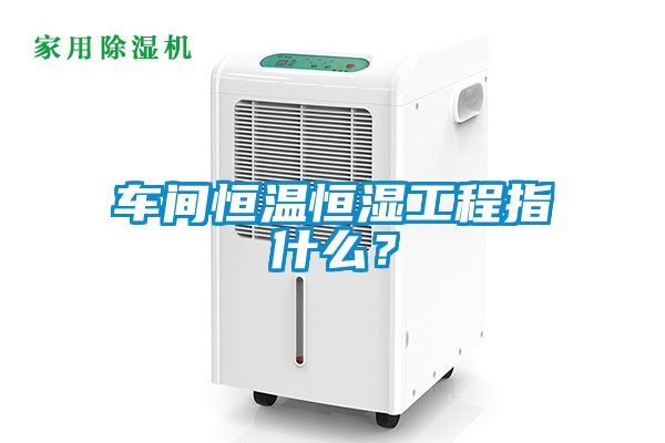 車(chē)間恒溫恒濕工程指什么？