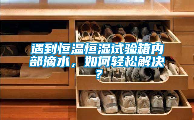 遇到恒溫恒濕試驗(yàn)箱內(nèi)部滴水，如何輕松解決？
