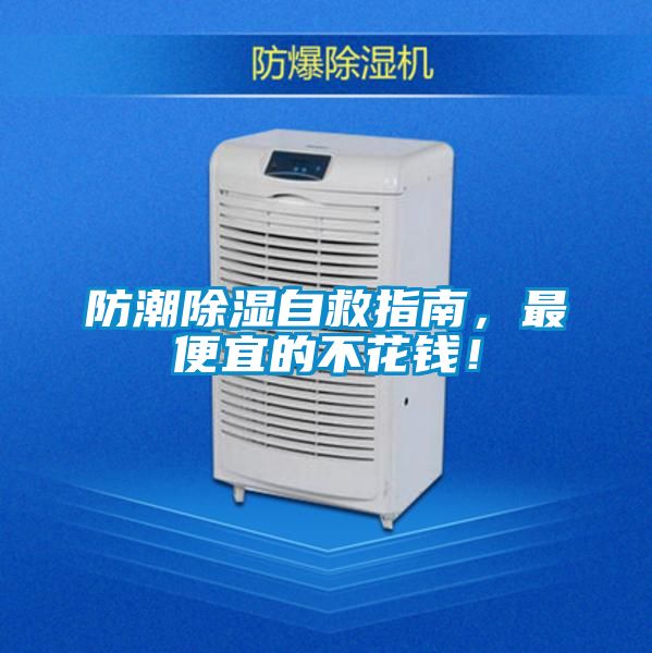防潮除濕自救指南，最便宜的不花錢！