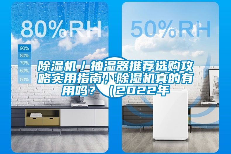 除濕機／抽濕器推薦選購攻略實用指南，除濕機真的有用嗎？（2022年