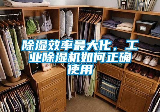 除濕效率最大化，工業(yè)除濕機(jī)如何正確使用