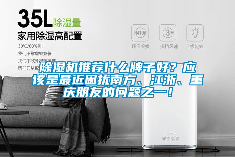 除濕機(jī)推薦什么牌子好？應(yīng)該是最近困擾南方、江浙、重慶朋友的問題之一！