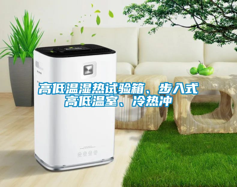 高低溫濕熱試驗箱、步入式高低溫室、冷熱沖