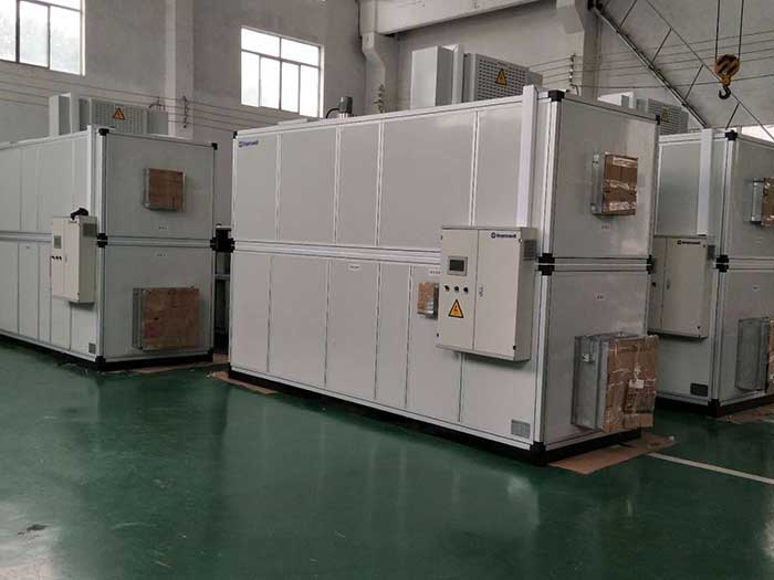 濟南銘威化工鋰電池鈷酸鋰零下40℃露點，三臺全新風轉輪除濕機組